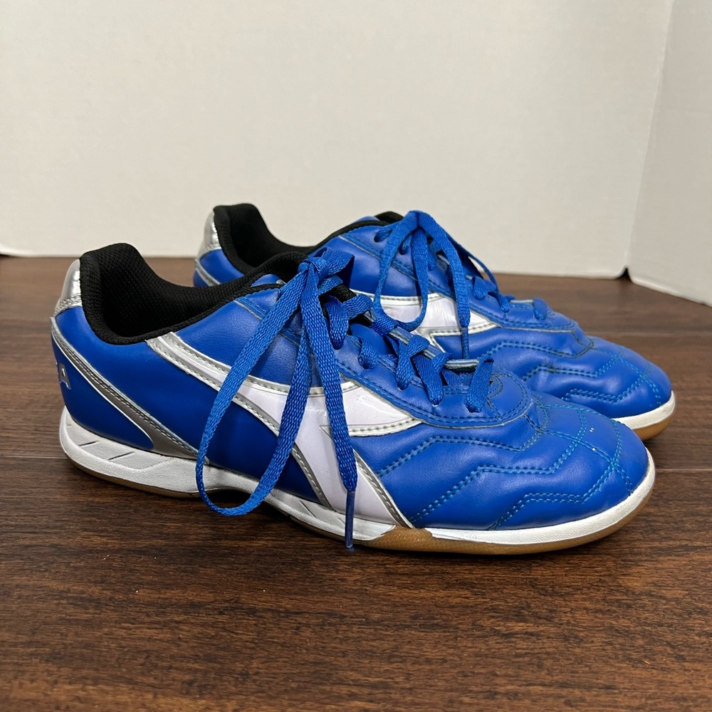 Diadora Men's Capitano ID Indoor Soccer Shoes (Royal)